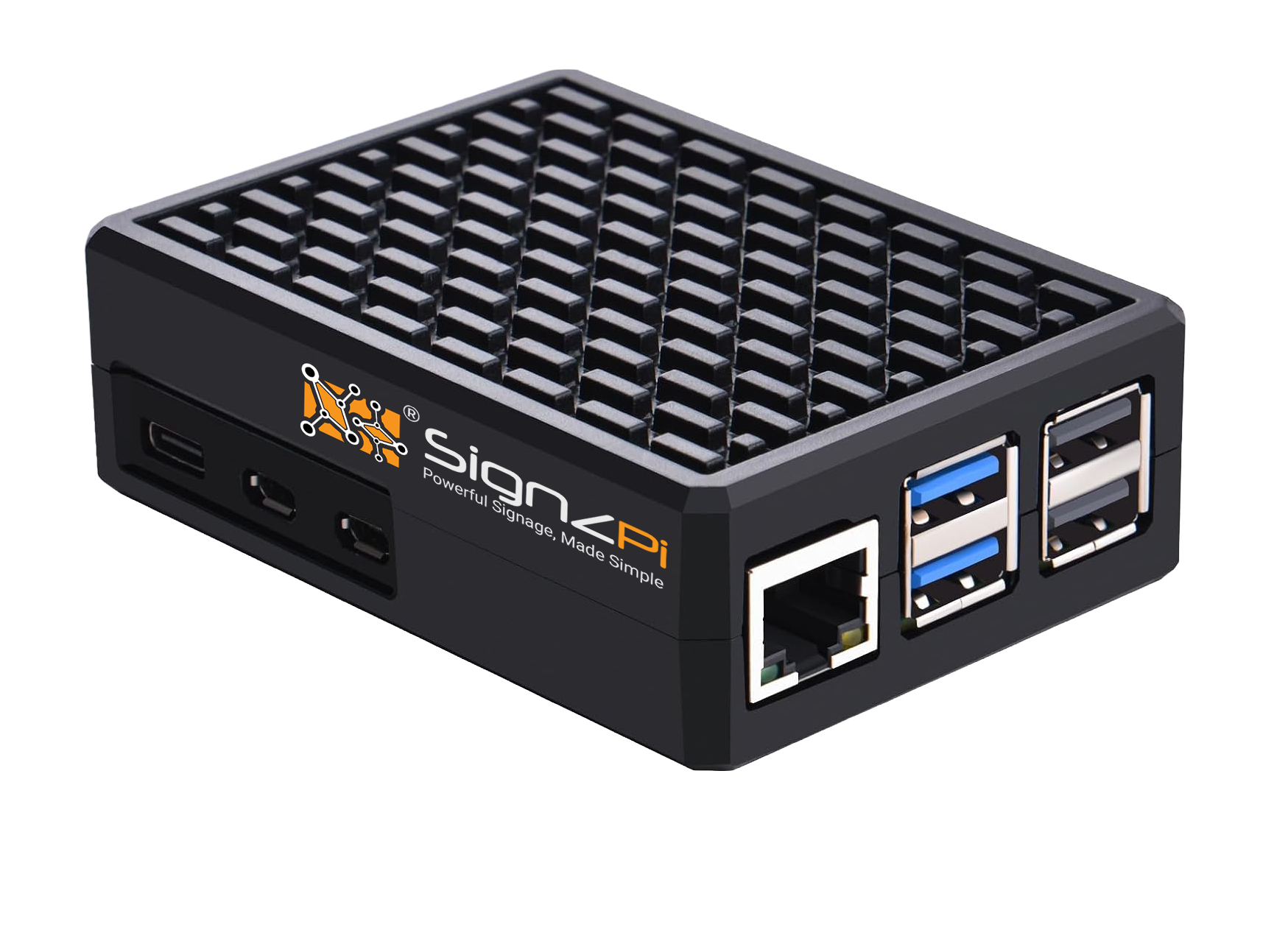 SignzPi media player — Raspberry Pi 5 based digital signage player